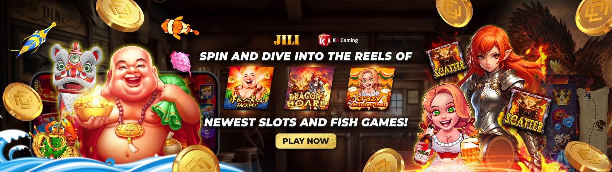 Casino-style slot game selection on Apple Lucky entertainment platform